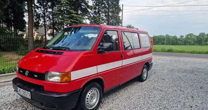 samochody osobowe Volkswagen Transporter cena 12999 przebieg: 396000, rok produkcji 2000 z Cieszyn